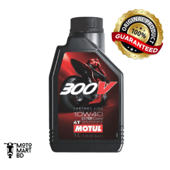 Motul 300V 10W40 100% SYNTHETIC - ESTER Core Technology 100% Original guaranteed
